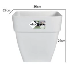 Elho Blumentopf Weiß 30x29x29cm 15,1L 7 Elho Blumentopf Weiß 30x29x29cm 15,1L -GartenMeister Verkäufe ba6ba6a433f0d96c6880f017b6c0a23c de 193673d 1 1