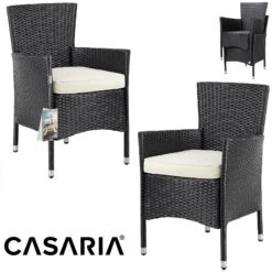 Polyrattan Ecklounge Lissabon Schwarz/Creme Inkl. 2 Stühlen 14 Polyrattan Ecklounge Lissabon Schwarz/Creme Inkl. 2 Stühlen -GartenMeister Verkäufe bac9108b36a980fe72849bd848f57acd a de 109139g1 1