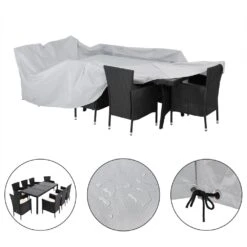 Abdeckung Sitzgarnitur Silber 308x138x89cm -GartenMeister Verkäufe bd0f9cfa58fcaeb2a7057b1b643fe6d7 de 107081d 4
