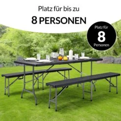 Bierzeltgarnitur Malmö 3-tlg. Schwarz -GartenMeister Verkäufe be4687c95169969600912752c87b078b de 994578d 10 1