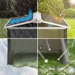 Mähroboter Garage Anthrazit Metall 86x100x63cm 14 Mähroboter Garage Anthrazit Metall 86x100x63cm -GartenMeister Verkäufe c09d7fcf4481636d2b4f0aa9b557a359 de 109174d 6 1 1