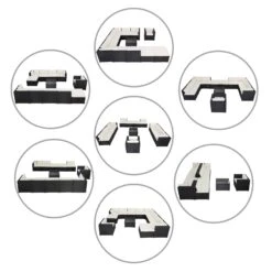 Polyrattan Ecklounge XXXL Schwarz/Creme Inkl. Kissen -GartenMeister Verkäufe c2acddacb346f2a9067254e4c6dda4b2 de 995175d 2 1