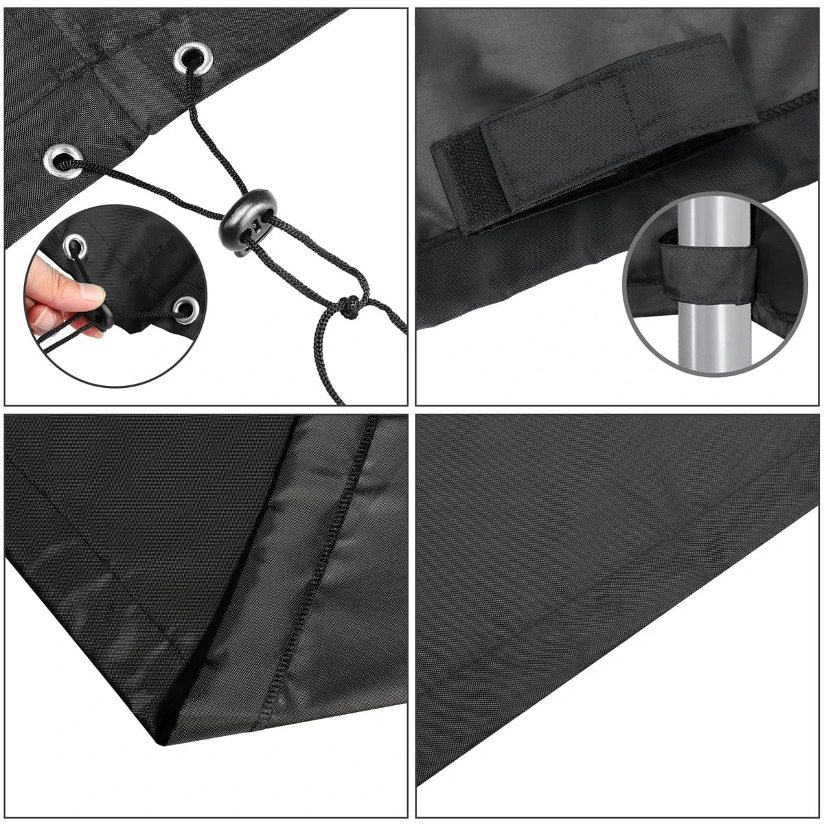 Abdeckplane Bierzeltgarnitur Anthrazit 180x82x135cm 5 Abdeckplane Bierzeltgarnitur Anthrazit 180x82x135cm – Bild 5