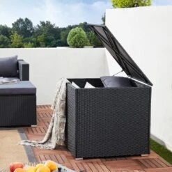 Polyrattan Auflagenbox Schwarz 318L -GartenMeister Verkäufe c6faa0ae452dad05e4399b0179bb4867 de 108953d 14 1 1