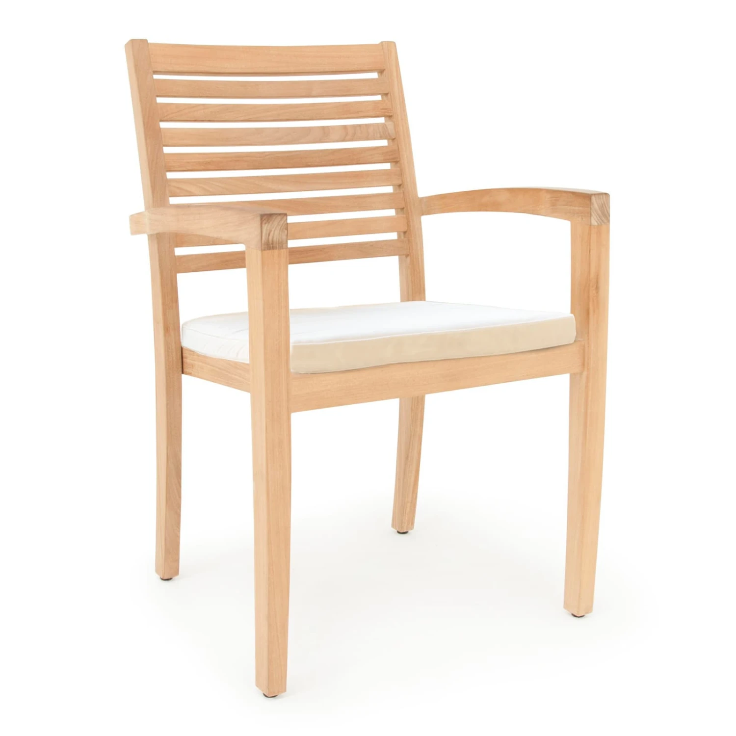 Sitzkissen Toscana Weiß 60x60x7cm 1 Sitzkissen Toscana Weiß 60x60x7cm