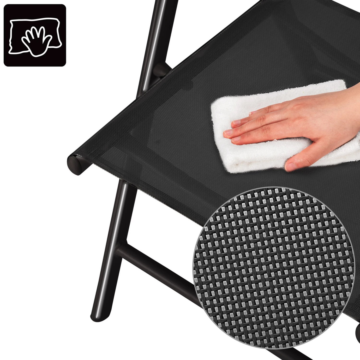 Garten-Sitzgruppe Bern 9-tlg. Anthrazit Alu 3 Garten-Sitzgruppe Bern 9-tlg. Anthrazit Alu – Bild 3