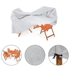 Abdeckung Sitzgarnitur Vanamo Silber 420D Oxford 242x162x100cm -GartenMeister Verkäufe c81bc3ab62199fa9f18f8dfa93fe32af de 107077d 4