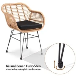 Polyrattan Korbsessel 2er-Set Natur -GartenMeister Verkäufe c9364c6fb79ff90cdfdf06a069ef5d7f de 108738d 1 1