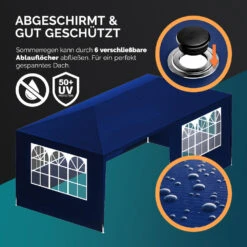 Festzelt Rimini Blau 3x6m UV-Schutz 50+ -GartenMeister Verkäufe c9bb813f84418feff91034054c6582e4 05 109736 on dts web low de