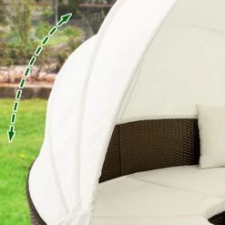 Polyrattan Sonneninsel Braun/Creme Ø230cm -GartenMeister Verkäufe cacd8ce6deb5643b4743ff0bb8dc468e de 101944d 21 1