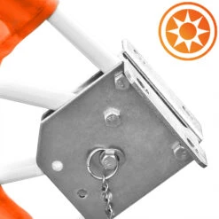 Balkonfächer 2er-Set Orange 140x140cm Klappbar -GartenMeister Verkäufe cba1630315421cb3cf61ee71392c3beb de 101456d 3