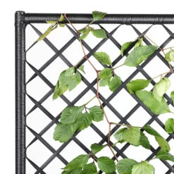 Polyrattan Blumenkasten Mit Rankgitter Schwarz -GartenMeister Verkäufe cd0a4844923ef18e3d37c123ab1c345c de 108065d 7 1