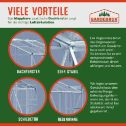 Alu Beistellgewächshaus 190x122x202cm Mit Fundament -GartenMeister Verkäufe cd5e71a1984fa6d59b787adcd6fa0523 05 991464 on dts web low de 1