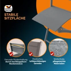 Gartenstuhl 4er-Set Grau 15 Gartenstuhl 4er-Set Grau -GartenMeister Verkäufe ce9a1dcb68802929461522224adec82f 05 996513 on dts amz high de 1