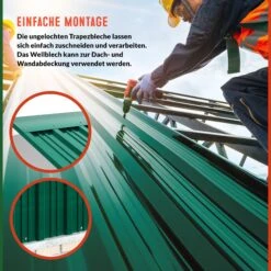 Trapezblech 14er-Set Grün 110x46cm -GartenMeister Verkäufe cf787234a5d20f97577e0892bf7e7064 04 109613 on dts amz high de 1