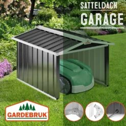 Mähroboter Garage Anthrazit Metall 86x100x63cm 17 Mähroboter Garage Anthrazit Metall 86x100x63cm -GartenMeister Verkäufe d3cf751fe4a1caaa4216ab15d373cf3a de 109174d 8 1 1