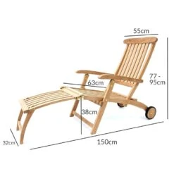 Sonnenliege Sunrise Teakholz 150x56x77/95cm 11 Sonnenliege Sunrise Teakholz 150x56x77/95cm -GartenMeister Verkäufe d4264d5e30f05ff5d5b84be4415537f7 de 180003d 3 1