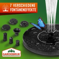 Solar Springbrunnen Schwarz 180L/h 160mm -GartenMeister Verkäufe d49e8d1037419d54e6a58be6d3fde014 03 109565 on dts web low de 1