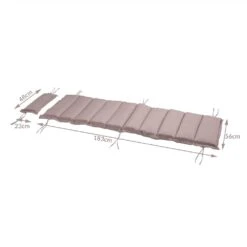 Auflage Saunaliege Creme Meliert 183x56x7cm -GartenMeister Verkäufe d5a1c697d0ed99a54c17cb1fe7023c02 de 108745d 6 1