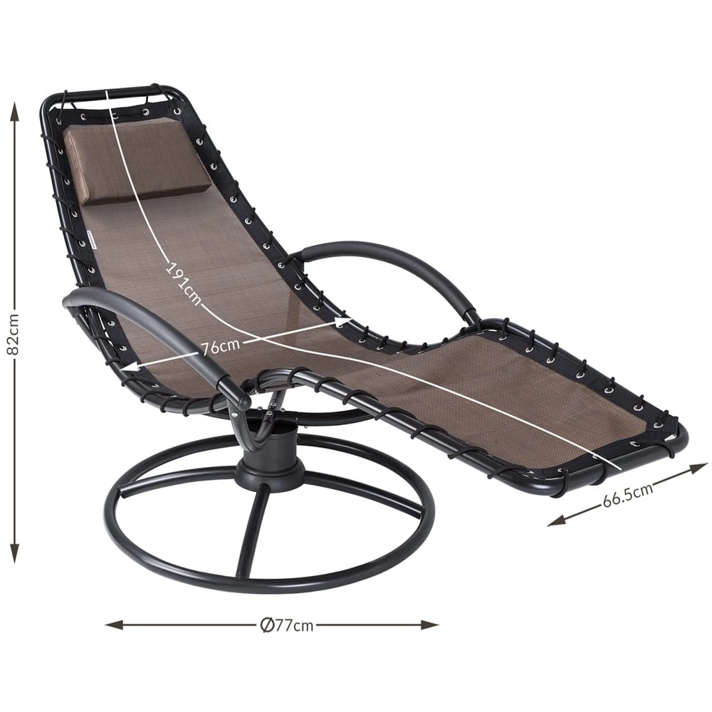 Relaxliege Eve Mokka Mit Schaukelfunktion 10 Relaxliege Eve Mokka Mit Schaukelfunktion – Bild 10