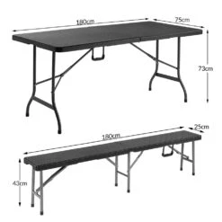 Bierzeltgarnitur Malmö 3-tlg. Schwarz -GartenMeister Verkäufe d6e3e02875c9ebe11e8ded24275ed0b2 de 994578d 6 1