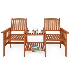 Gartenbank Akazienholz Mit Tisch 164x63x91cm -GartenMeister Verkäufe d6ef26ace31d5d46e3312703b628d445 de 103759d 1