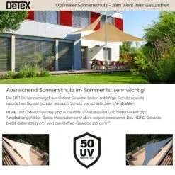 Sonnensegel Oxford Quadrat Creme 3x3m -GartenMeister Verkäufe d81aa500c0ea636fed664269f5c0e3b3 de 881101d 6 1