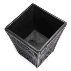 Blumenkasten Acapulco 2er-Set Schwarz 36x36x40cm -GartenMeister Verkäufe d8ad01407d9b59c6a4bb612695be584f de 108061d 4 1