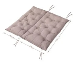 Bankauflage Mit Rückenlehne Creme Meliert 100x110x8cm -GartenMeister Verkäufe d8d6111709e513fe32b9eac94a984439 de 108015d 8 1