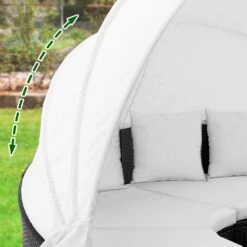 Polyrattan Sonneninsel Schwarz/Creme Ø230cm -GartenMeister Verkäufe da0f61955bd807e88d5661efe4f920a0 de 102314d 21 1