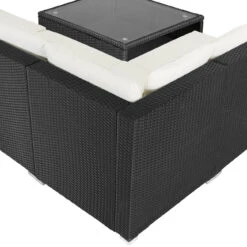 Polyrattan Ecklounge XXXL Schwarz/Creme Inkl. Kissen -GartenMeister Verkäufe dab2d3cd42d7adabdbb036a53cb555a1 de 995175d 4 1