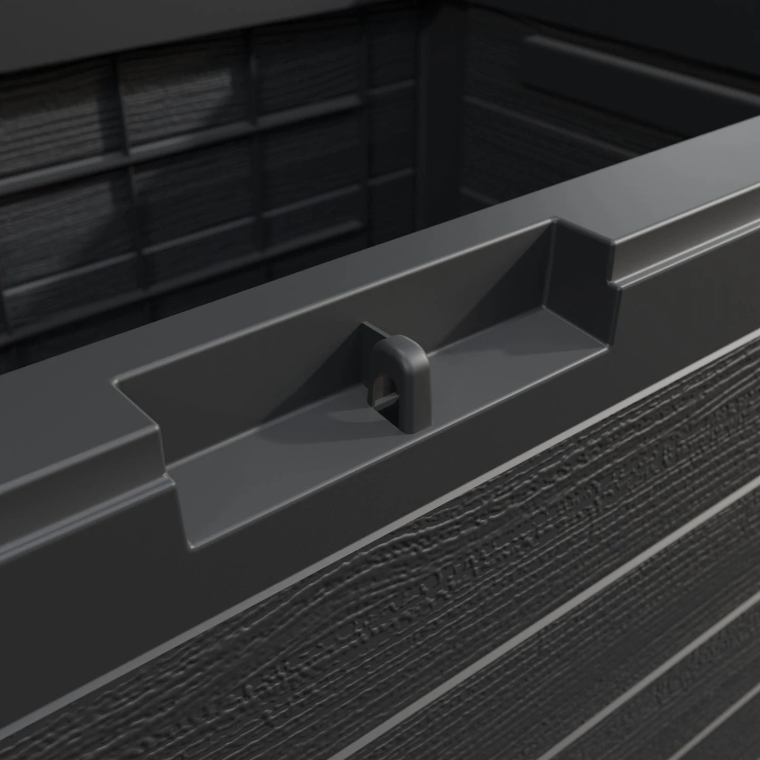 Auflagenbox Lille Anthrazit 190L 3 Auflagenbox Lille Anthrazit 190L – Bild 3