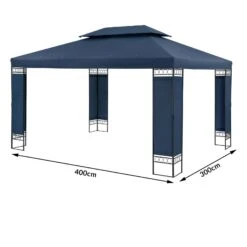 Pavillon Elda Blau XXL 3x4m -GartenMeister Verkäufe dbe427f2df159d65c8edd6b9d2502af1 de 994670d 1 1