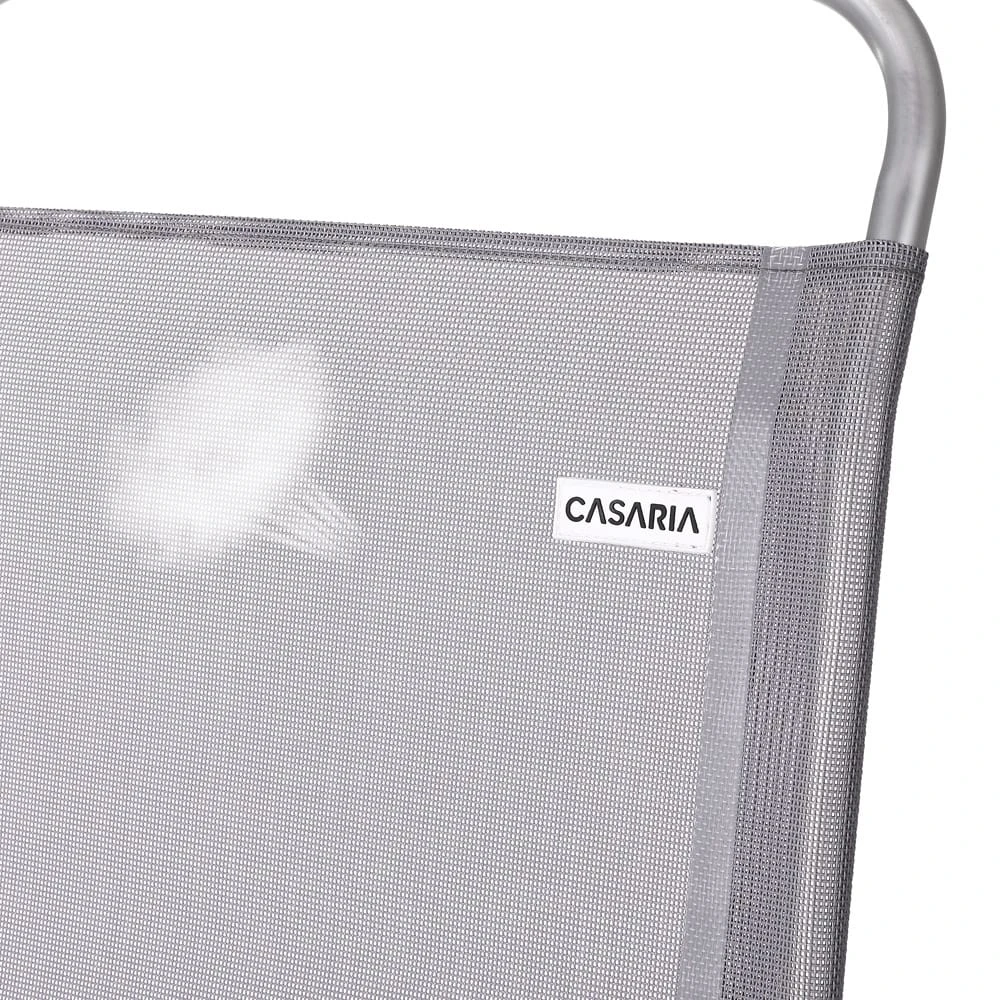 Gartenstuhl 4er-Set Silber Alu 5 Gartenstuhl 4er-Set Silber Alu – Bild 5