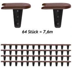 Beeteinfassung 2er-Set Braun 7,6m -GartenMeister Verkäufe e29d249819af48ed207604db969ea38f a de 993000g 1