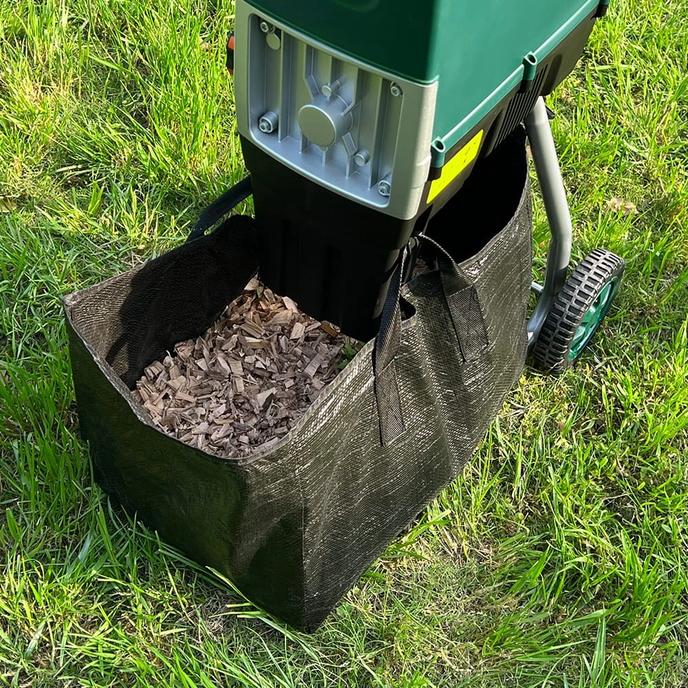 Leisehäcksler 3.075W Mit 2 Sammelbeuteln Je 60L 9 Leisehäcksler 3.075W Mit 2 Sammelbeuteln Je 60L – Bild 9