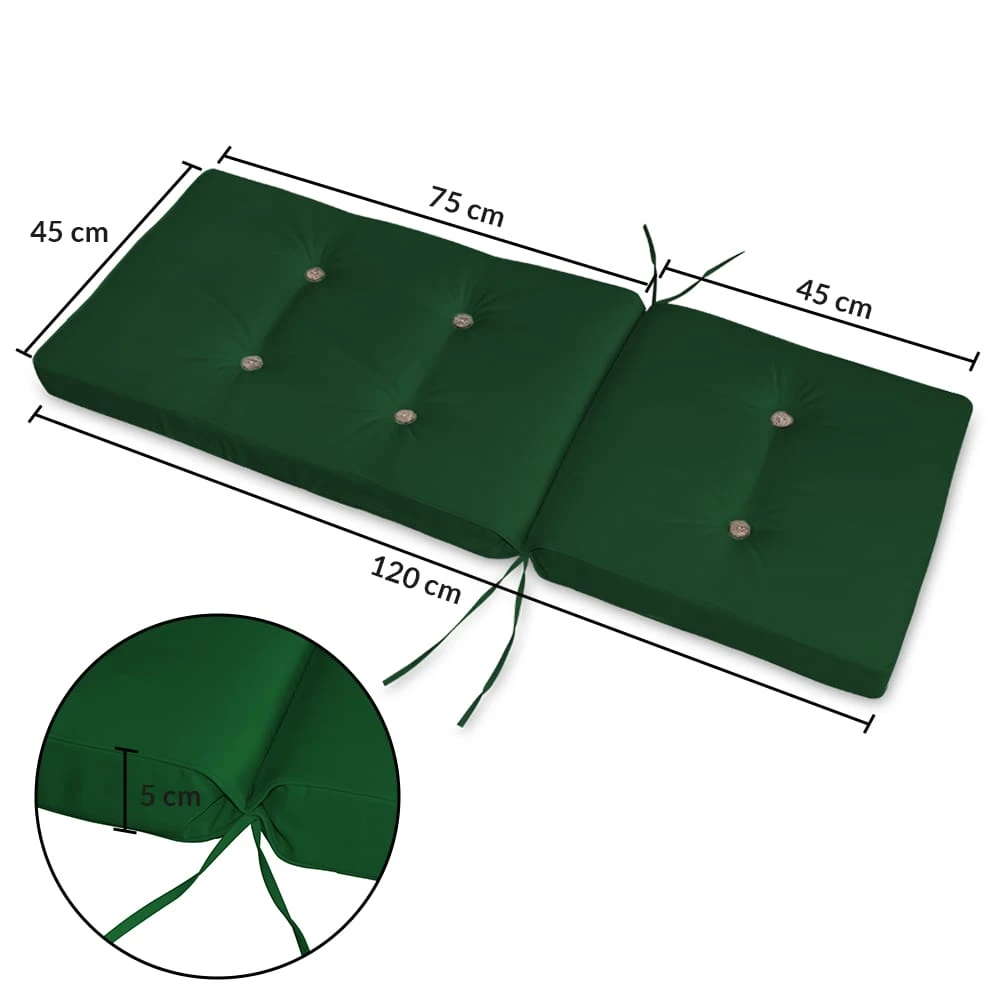 Stuhlauflage 6er-Set Grün Für Hochlehner Vanamo 7 Stuhlauflage 6er-Set Grün Für Hochlehner Vanamo – Bild 7