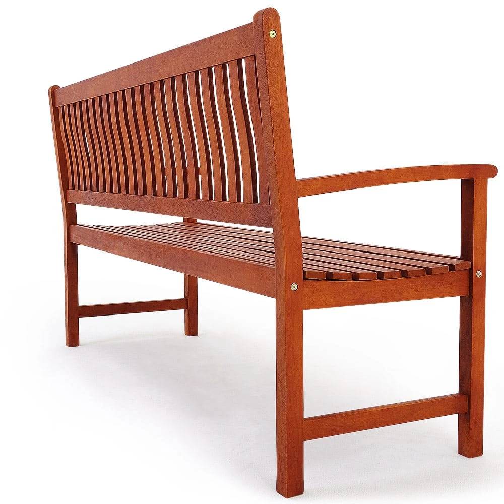 Gartenbank Maxima Eukalyptusholz FSC®-zertifiziert 152x55x92cm 8 Gartenbank Maxima Eukalyptusholz FSC®-zertifiziert 152x55x92cm – Bild 8