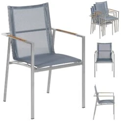 Gartenstuhl Monza 4er-Set Grau Stapelbar 16 Gartenstuhl Monza 4er-Set Grau Stapelbar -GartenMeister Verkäufe e4a9b409bf5f3e1bd958bc2910e6a694 de 994932d 13