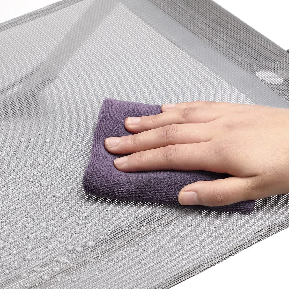 Gartenstuhl 4er-Set Silber Alu 7 Gartenstuhl 4er-Set Silber Alu – Bild 7