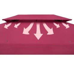 Pavillon Elda Bordeauxviolett XXL 3x4m -GartenMeister Verkäufe e651fe4f50f67683fa5be4f287ef3814 de 994671d 2 1