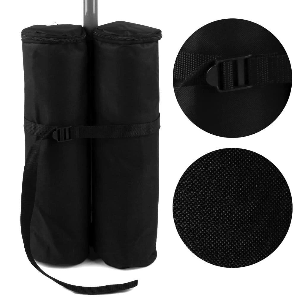 Pavillon Standsicherung 4er-Set Schwarz 2 Pavillon Standsicherung 4er-Set Schwarz – Bild 2