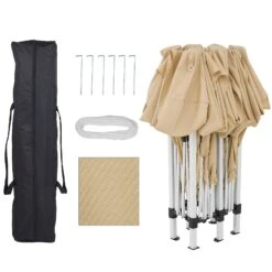 Faltpavillon Beige 3x6m UV-Schutz 50+ -GartenMeister Verkäufe e7f187757d02929412c33be769e59a4e de 107098d 9