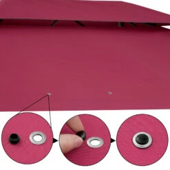 Pavillon Topas Bordeauxviolett 3x4m UV-Schutz 50+ -GartenMeister Verkäufe e9a5becb6bf1c2ba02b8861d1b3b03a4 de 994679d 5 1