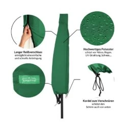 Abdeckung Ampelschirm Grün 3m Reißverschluss -GartenMeister Verkäufe ea678fcc74e080ab6657add9ee06e0a6 de 102709d 2 1
