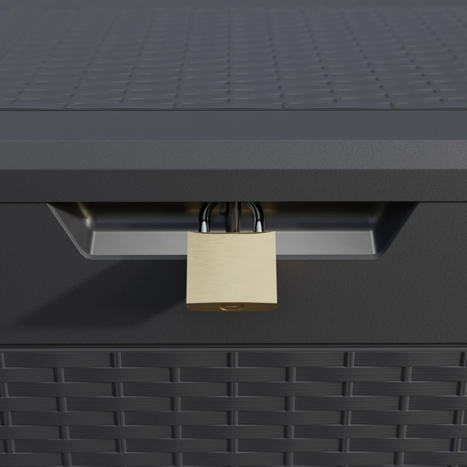 Auflagenbox Rato Anthrazit 310L 3 Auflagenbox Rato Anthrazit 310L – Bild 3