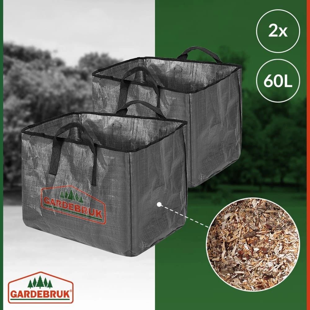 Leisehäcksler 3.075W Mit 2 Sammelbeuteln Je 60L 5 Leisehäcksler 3.075W Mit 2 Sammelbeuteln Je 60L – Bild 5