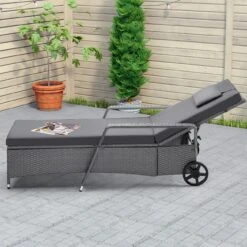 Polyrattan Sonnenliege Grau/Anthrazit 193x90x43cm -GartenMeister Verkäufe ee9f1ab1acebeba2299b79d25ca39dbc de 995630d 11 1