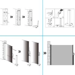Seitenmarkise Nosara Creme 180x300cm Ausziehbar -GartenMeister Verkäufe f033b33846d4e62cf4f850952429a5b2 de 882061d 15 1 2