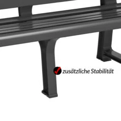 Gartenbank Orchidea Anthrazit 145x49x74cm -GartenMeister Verkäufe f067a49a167cc99659f59466d35e0bb2 de 108196d 13